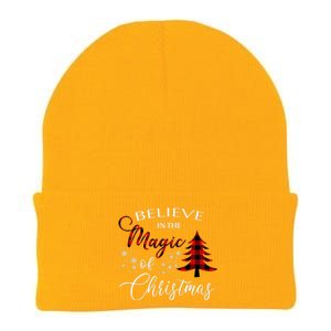 Believe In The Magic Of Christmas Gift Knit Cap Winter Beanie