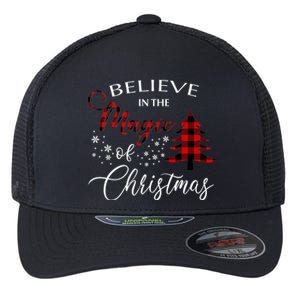 Believe In The Magic Of Christmas Gift Flexfit Unipanel Trucker Cap