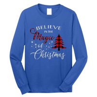 Believe In The Magic Of Christmas Gift Long Sleeve Shirt