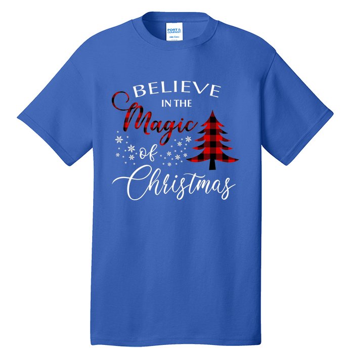 Believe In The Magic Of Christmas Gift Tall T-Shirt