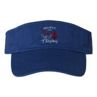 Believe In The Magic Of Christmas Gift Valucap Bio-Washed Visor