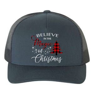 Believe In The Magic Of Christmas Gift Yupoong Adult 5-Panel Trucker Hat