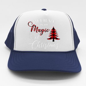 Believe In The Magic Of Christmas Gift Trucker Hat