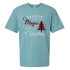 Believe In The Magic Of Christmas Gift Sueded Cloud Jersey T-Shirt