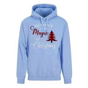 Believe In The Magic Of Christmas Gift Unisex Surf Hoodie