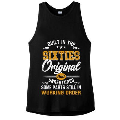 Built In The Sixties Original And Unrestored Ladies PosiCharge Tri-Blend Wicking Tank