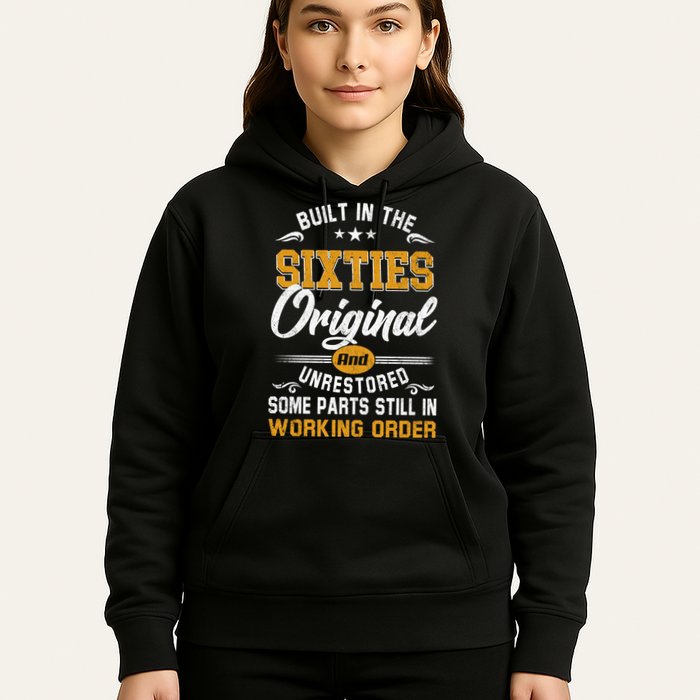 Built In The Sixties Original And Unrestored Hoodie