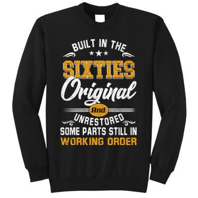 Built In The Sixties Original And Unrestored Sweatshirt