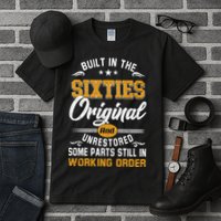Built In The Sixties Original And Unrestored Tall T-Shirt