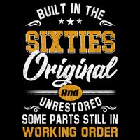 Built In The Sixties Original And Unrestored Button