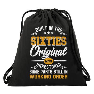 Built In The Sixties Original And Unrestored Drawstring Bag