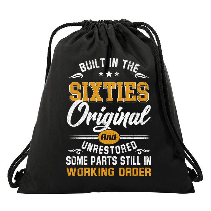 Built In The Sixties Original And Unrestored Drawstring Bag
