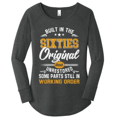 Built In The Sixties Original And Unrestored Women's Perfect Tri Tunic Long Sleeve Shirt