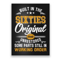 Built In The Sixties Original And Unrestored Poster