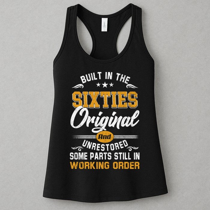 Built In The Sixties Original And Unrestored Womens Tank Top