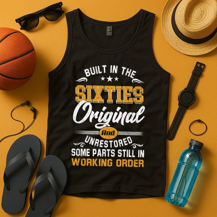 Built In The Sixties Original And Unrestored Tank Top