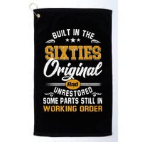 Built In The Sixties Original And Unrestored Golf Towel