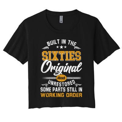 Built In The Sixties Original And Unrestored Crop Top