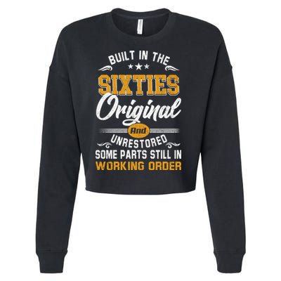 Built In The Sixties Original And Unrestored Cropped Pullover Crew