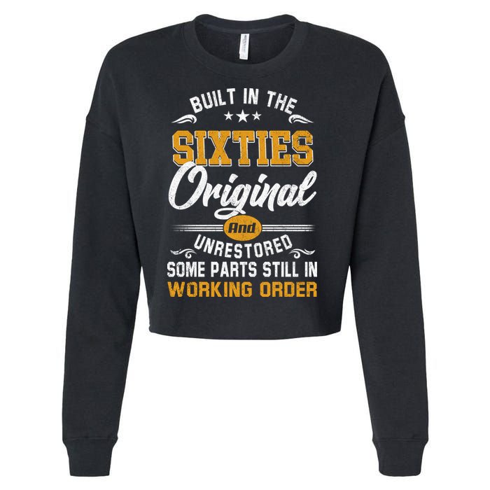 Built In The Sixties Original And Unrestored Cropped Pullover Crew