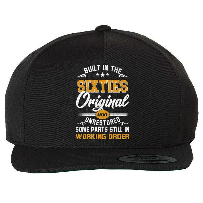 Built In The Sixties Original And Unrestored Wool Snapback Cap