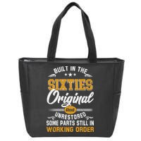 Built In The Sixties Original And Unrestored Zip Tote Bag