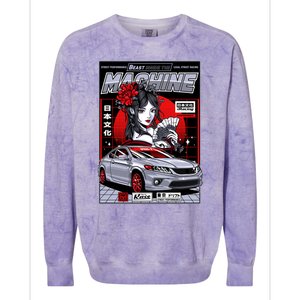 Beast Inside The Machine Colorblast Crewneck Sweatshirt