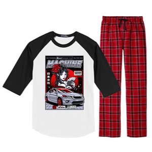 Beast Inside The Machine Raglan Sleeve Pajama Set