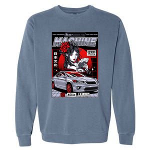 Beast Inside The Machine Garment-Dyed Sweatshirt