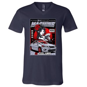 Beast Inside The Machine V-Neck T-Shirt