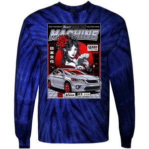 Beast Inside The Machine Tie-Dye Long Sleeve Shirt