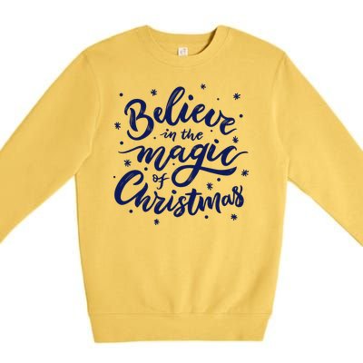 Believe In The Magic Of Christmas Premium Crewneck Sweatshirt