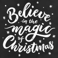 Believe In The Magic Of Christmas Adult Drive Performance Visor