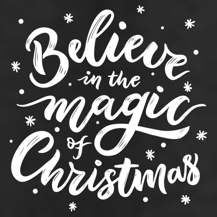 Believe In The Magic Of Christmas Adult Drive Performance Visor