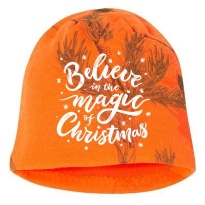 Believe In The Magic Of Christmas Kati - Camo Knit Beanie