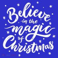 Believe In The Magic Of Christmas 16 in Basic Backpack