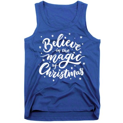 Believe In The Magic Of Christmas Tank Top