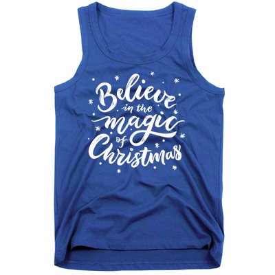 Believe In The Magic Of Christmas Tank Top