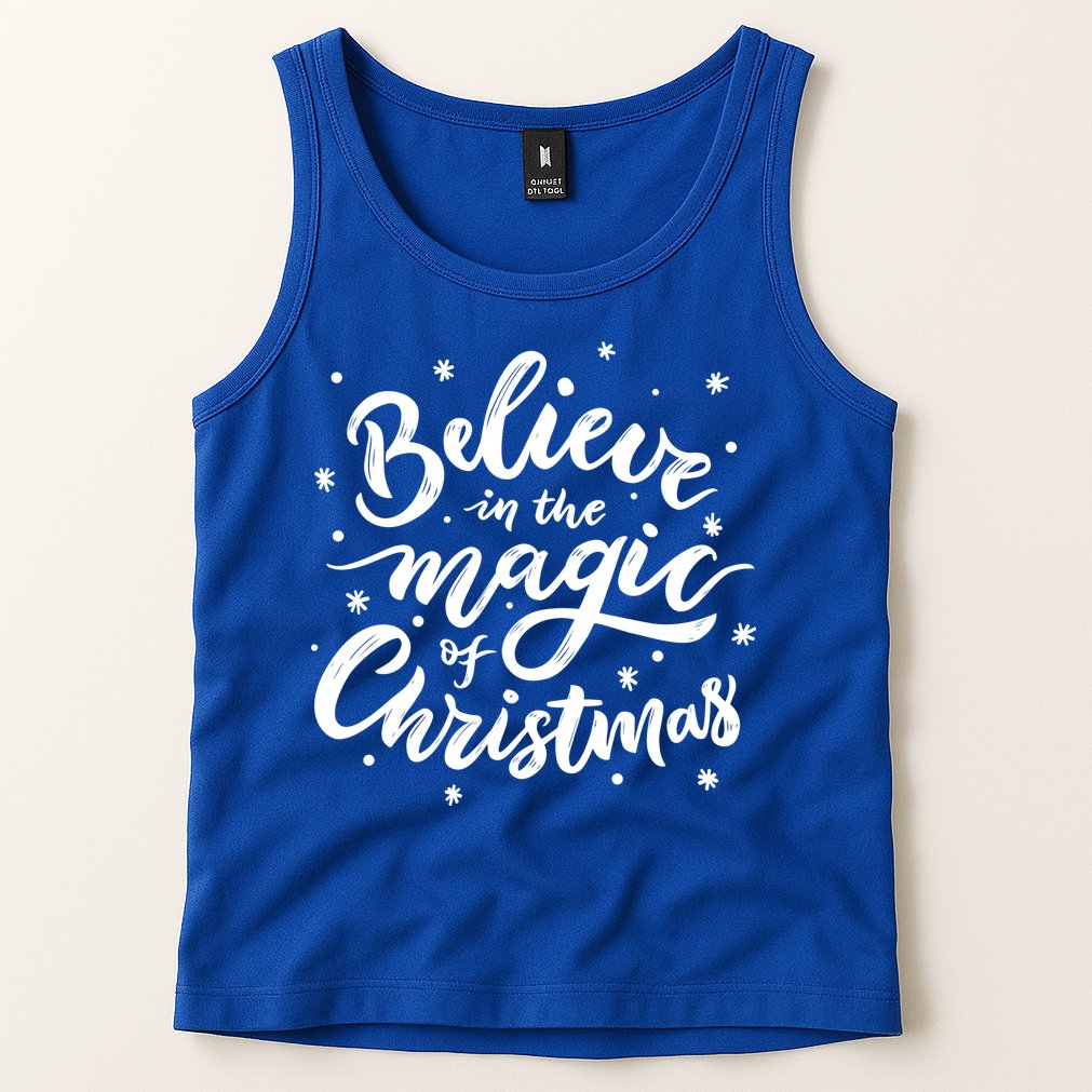 Believe In The Magic Of Christmas Tank Top