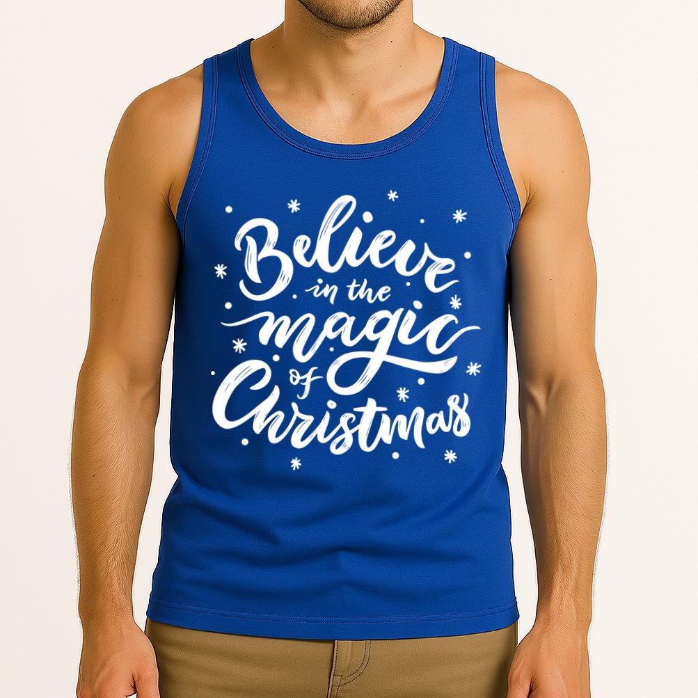 Believe In The Magic Of Christmas Tank Top