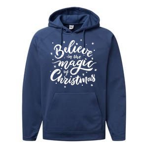 Believe In The Magic Of Christmas Performance Fleece Hoodie