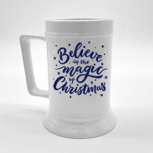 Believe In The Magic Of Christmas Beer Stein