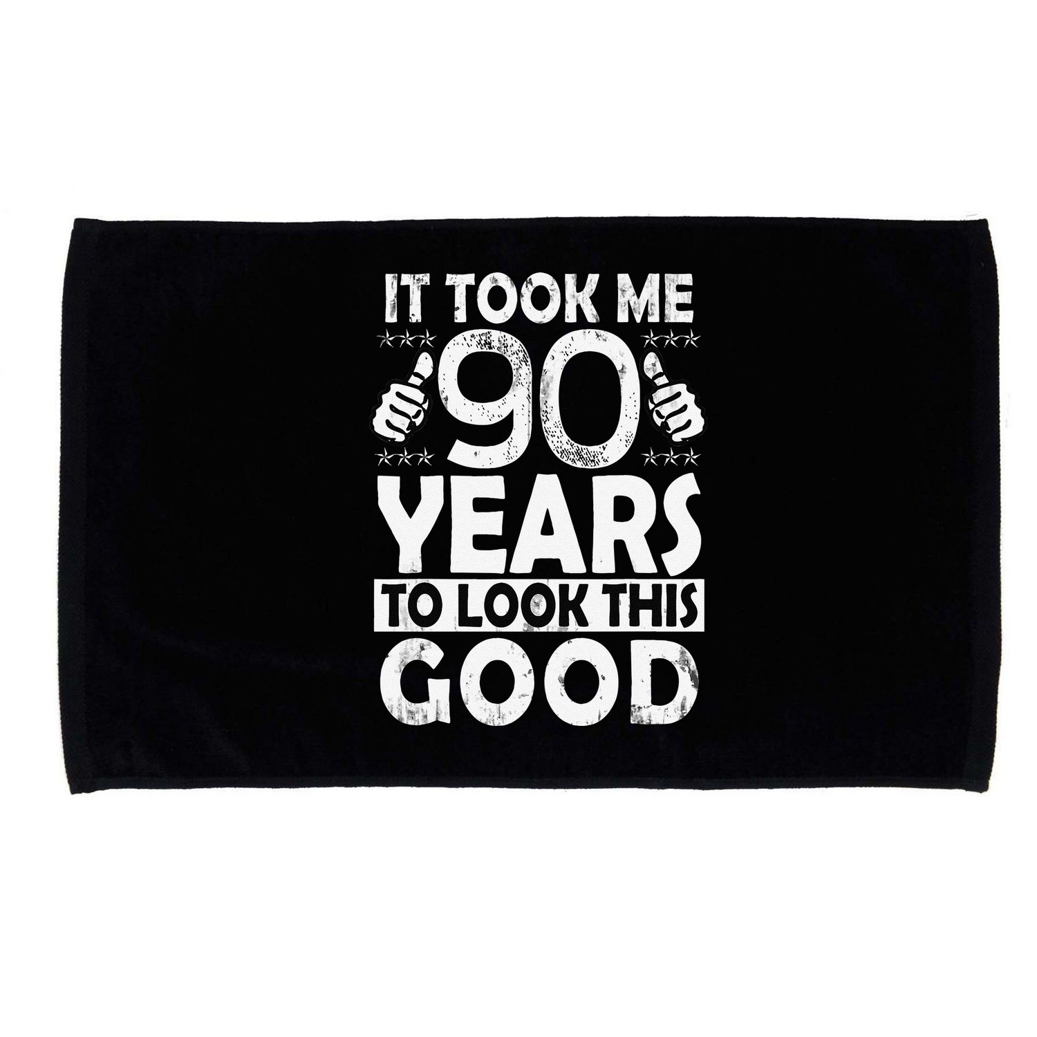 Birthday It Took Me 90 Years To Look This Good Funny 90Year Old Gift Microfiber Hand Towel