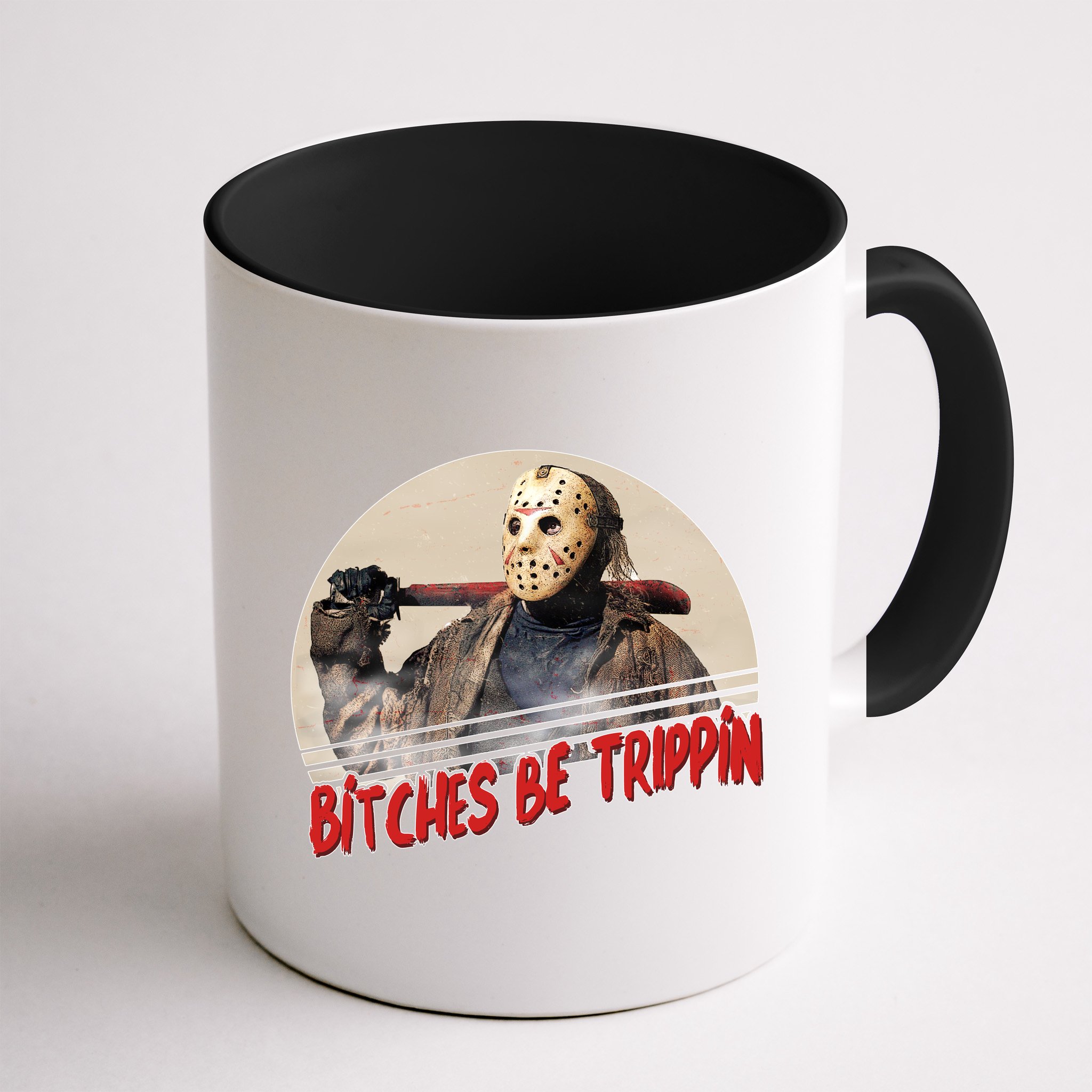 Bitches Be Trippin Horror Movie Fan Mug