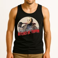 Bitches Be Trippin Horror Movie Fan Tank Top