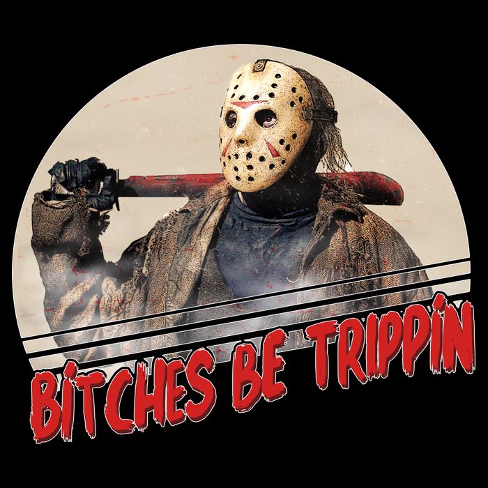 Bitches Be Trippin Horror Movie Fan Tank Top
