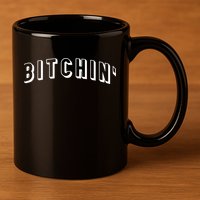 Bitchin Logo 11oz C Handle Ceramic Mug