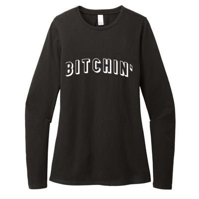 Bitchin Logo Womens CVC Long Sleeve Shirt