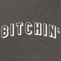 Bitchin Logo Cotton Canvas Backpack