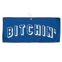 Bitchin Logo Large Microfiber Waffle Golf Towel